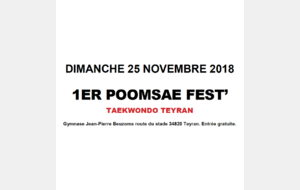 1er Poomsae Fest'