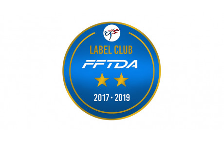 Notre club de Saint Gely labelisé 2 étoiles par la FFTDA !!!